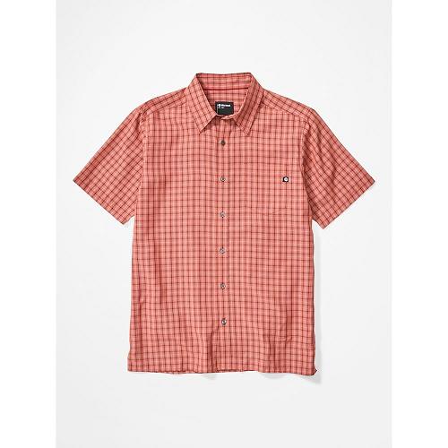 Marmot Clothes Red NZ - Eldridge Shirts Mens NZ574931